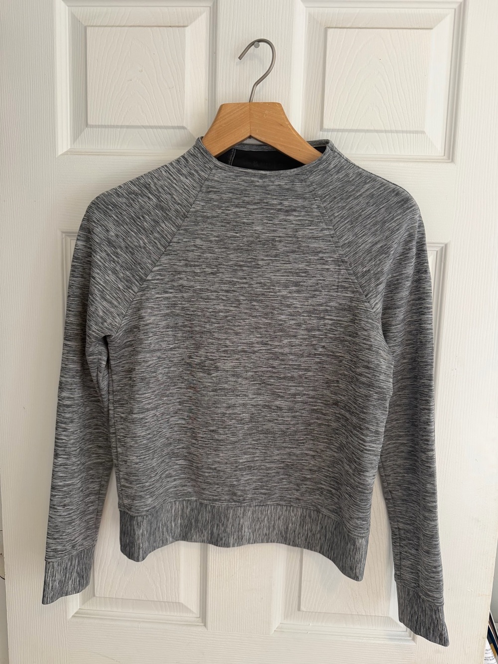 LOU & GREY Space Dye Poly Spandex Performance Workout Top XS